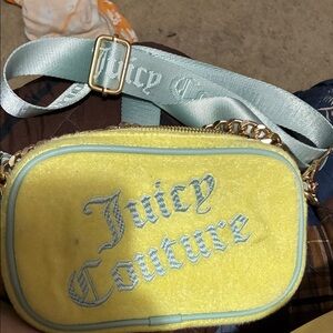 Juicy Couture Lemon and Sky Crossbody Bag